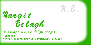 margit belagh business card